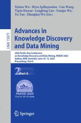 Read: Book Advances in Knowledge Discovery and Data Mining