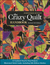 The Crazy Quilt Handbook - Judith Baker Montano Cover Art