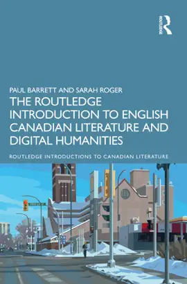 Read: The Routledge Introduction to Book English Canadian Literature and Digital Humanities