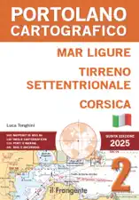 Portolano cartografico 2 Mar Ligure, Tirreno settentrionale, Corsica