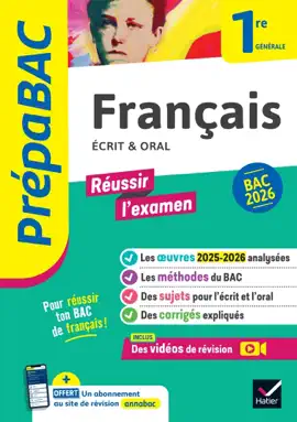 Read: Prépabac - Français 1re générale Bac de français 2026 (écrit & oral) Book