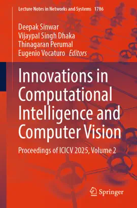 Read: Innovations in Computational Intelligence and Book Computer Vision