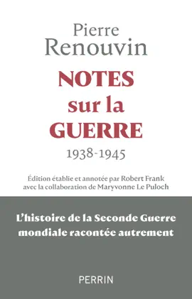 Read: Book Notes sur la guerre - 1938 - 1945
