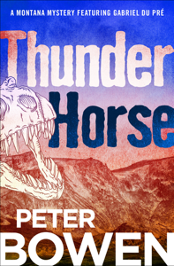 Thunder Horse - Peter Bowen Cover Art