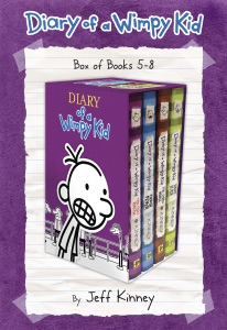 Diary of a Wimpy Kid Box of Books 5-8