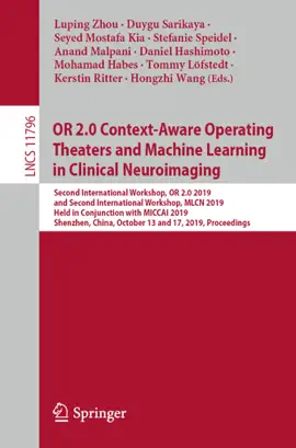 Read: OR 2.0 Context-Aware Operating Theaters and Machine Learning Book in Clinical Neuroimaging