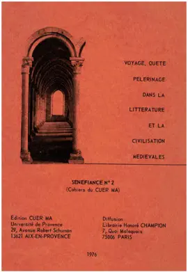 Read: Voyage, quête, pèlerinage dans la littérature et la Book civilisation médiévales