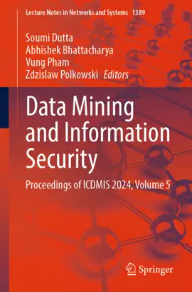 Read: Data Book Mining and Information Security