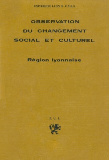 Observation du changement social et culturel by Maurice Garden