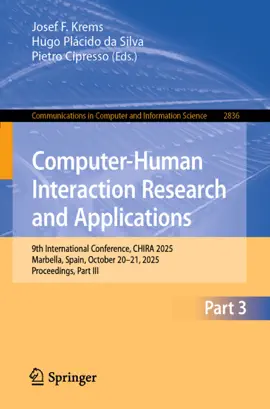 Read: Book Computer-Human Interaction Research and Applications