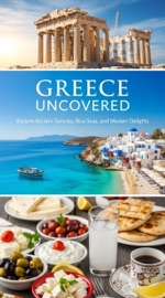 Greece Uncovered : Explore Ancient Temples, Blue Seas, and Modern Delights