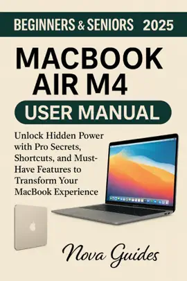 MACBOOK AIR M4 USER MANUAL FOR BEGINNERS AND SENIORS 2025
