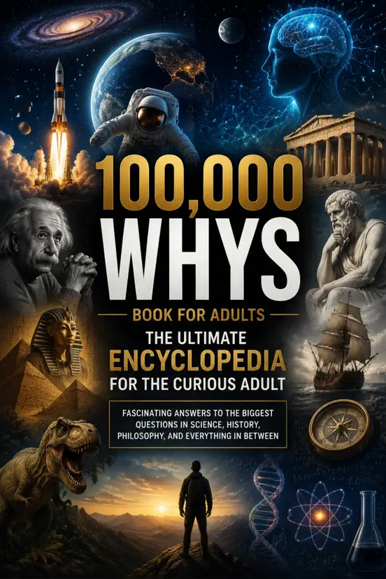100,000 Whys Book for Adults -The Ultimate Encyclopedia for the Curious Adult