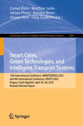 Read: Smart Cities, Green Technologies, and Book Intelligent Transport Systems