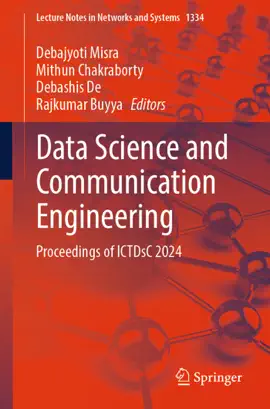 Read: Book Data Science and Communication Engineering