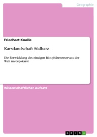 Karstlandschaft Südharz - Friedhart Knolle