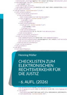 Checklisten zum elektronischen Rechtsverkehr für die Justiz by Henning Müller