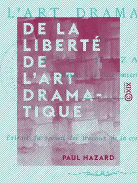 Read: Book De la liberté de l'art dramatique
