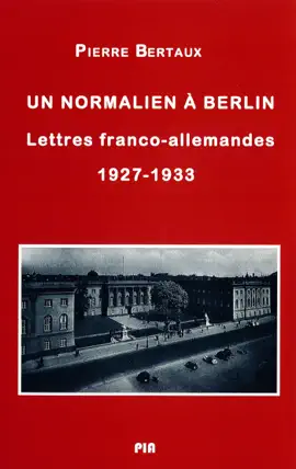 Read: Un Book normalien à Berlin