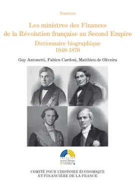 Read: Les ministres des Finances de la Book Révolution française au Second Empire (III)