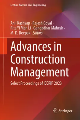 Read: Advances Book in Construction Management