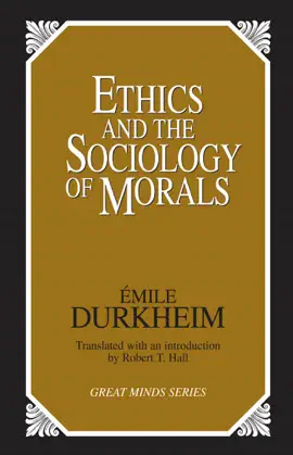 Read: Ethics and the Sociology of Book Morals