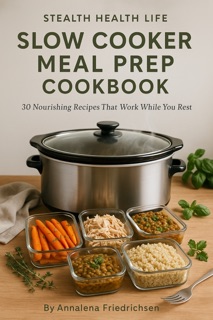 Stealth Health Life Slow Cooker Meal Prep Cookbook by Annalena Friedrichsen