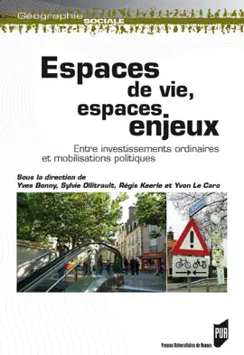 Read: Book Espaces de vie, espaces enjeux