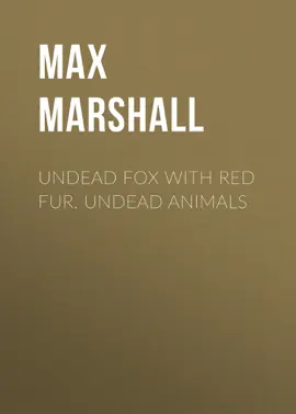 Undead Fox With Red Fur. Undead Animals