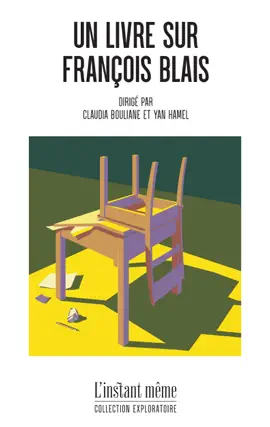 Read: Book Un livre sur François Blais