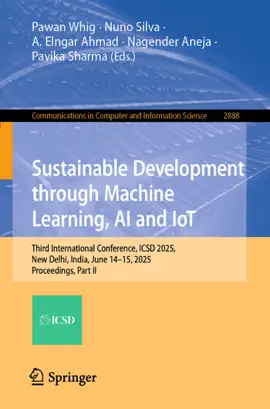 Read: Sustainable Development Book through Machine Learning, AI and IoT