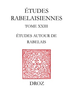 Etudes autour de Rabelais by Kurt Baldinger