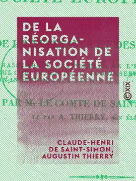 Read: De Book la réorganisation de la société européenne