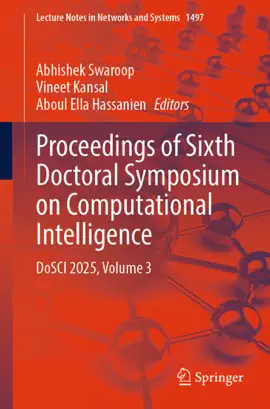 Read: Proceedings of Sixth Doctoral Symposium on Computational Intelligence Book