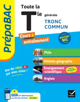 Read: Prépabac - Toute la Tle générale (tronc Book commun) - Bac 2026 (toutes les matières)