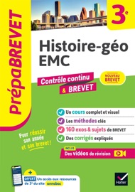 Prépabrevet - Histoire-géo EMC 3e - Brevet 2026 - Marielle Chevallier, Christophe Clavel & Guillaume D’Hoop