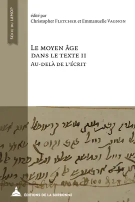 Read: Le Moyen Âge dans Book le texte II. Au-delà de l’écrit