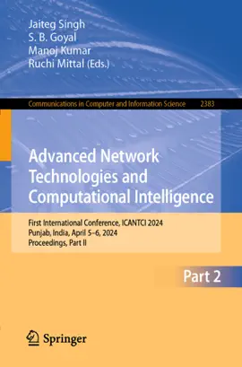 Read: Advanced Network Book Technologies and Computational Intelligence