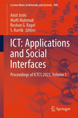 Read: Book ICT: Applications and Social Interfaces