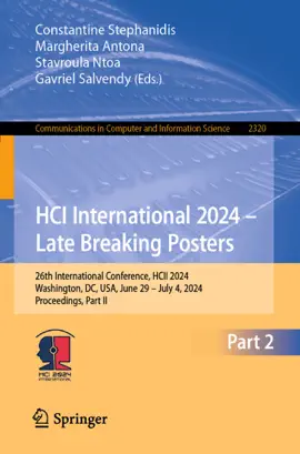 Read: HCI International 2024 – Late Breaking Book Posters