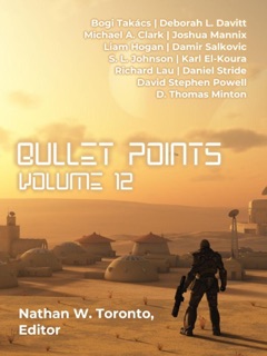 Bullet Points 12 by Nathan Toronto, Bogi Takács, Joshua Mannix, Richard Lau, Liam Hogan, Karl El-Koura, S L Johnson, Damir Salkovic, Deborah L. Davitt, Daniel Stride, Michael A. Clark, D. Thomas Minton & David Stephen Powell