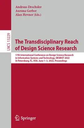 Read: The Transdisciplinary Reach Book of Design Science Research