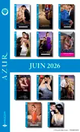 Pack mensuel Azur - 11 romans + 1 titre gratuit (Juin 2026)