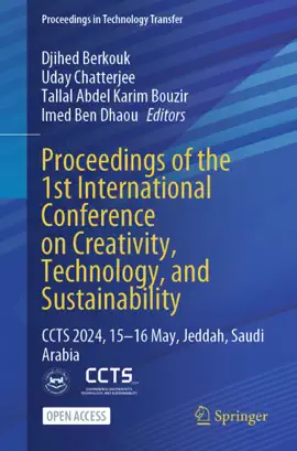 Read: Proceedings Book of the 1st International Conference on Creativity, Technology, and Sustainability