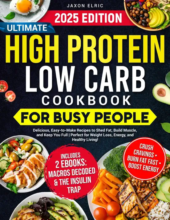 Ultimate High Protein Low Carb Cookbook for Busy People