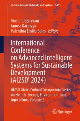 Read: Book International Conference on Advanced Intelligent Systems for Sustainable Developent (AI2SD 2024)