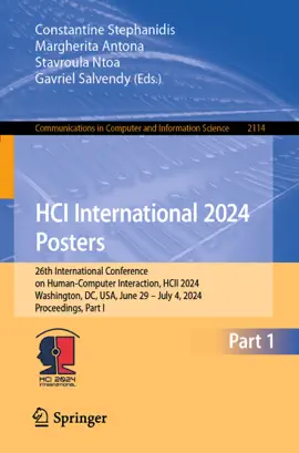 Read: HCI International 2024 Posters Book