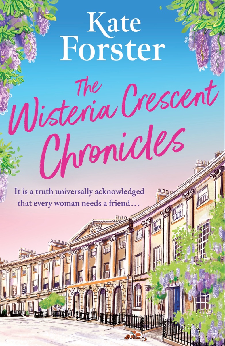 The Wisteria Crescent Chronicles by Kate Forster cover design