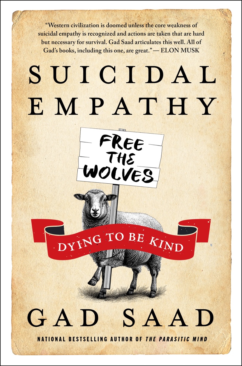 Suicidal Empathy by Gad Saad cover design