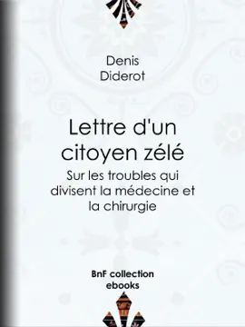 Read: Book Lettre d'un citoyen zélé